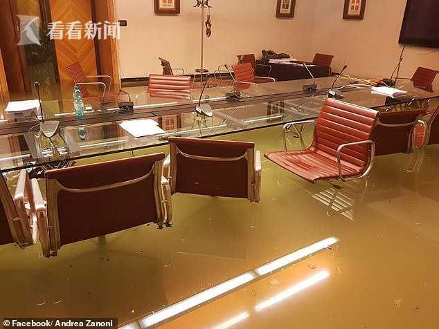 应对气候变化措施被否决刚2分钟海水涌进会议室“水城”威尼斯被淹